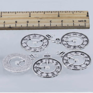 Vintage Number Watch Metal Craft Fittings – 5 Pcs