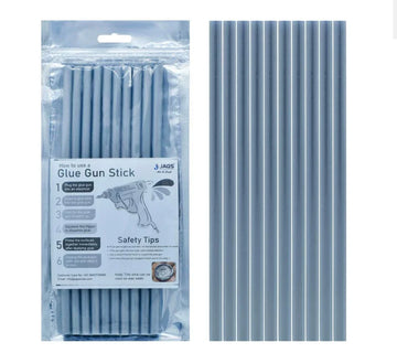 Silver Thin Glue Sticks – 10 Pcs (7mm x 20cm)