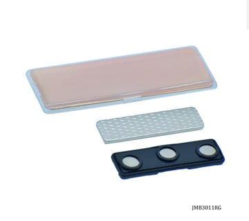 Transparent Magnetic Badge – Rose Gold Top