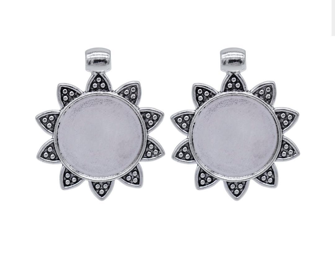 Sun Design Metal Craft Fittings – 2 Pcs