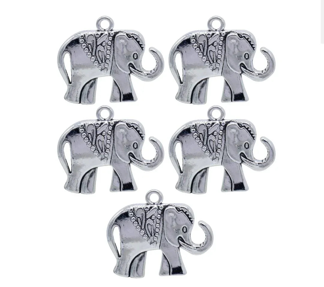 Metal Craft Fitting – 5 Pcs Elephant – MC-4637
