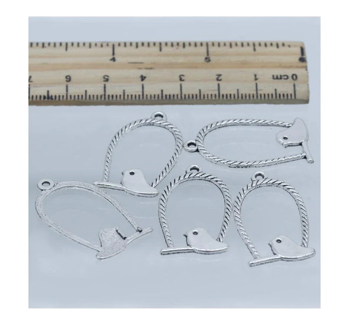 Metal Craft Fitting – 5 Pcs Birdcage Design