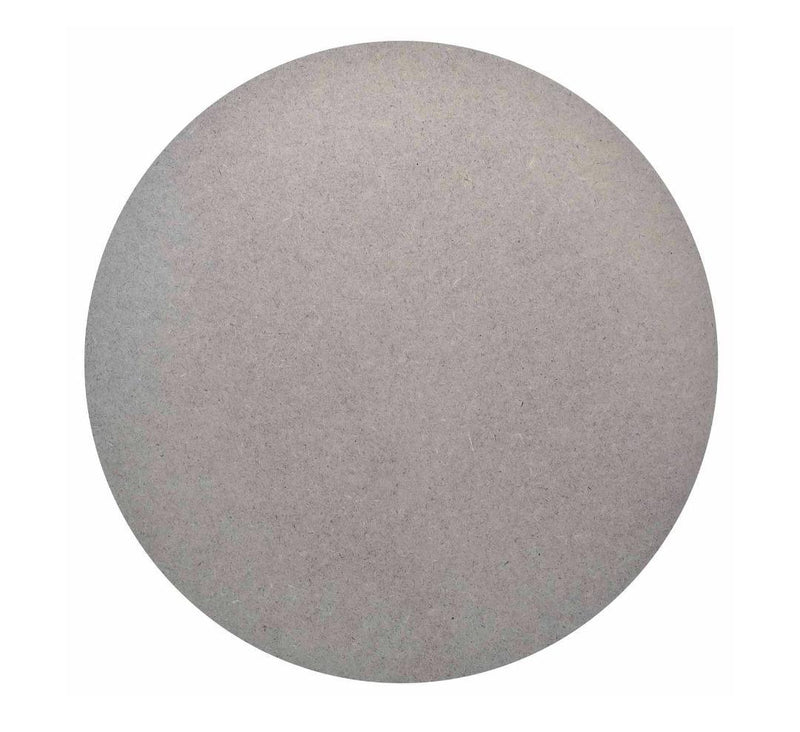 MDF 12MM Round Cut Out Sheet – 10 Inch |