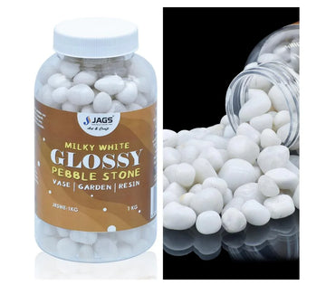 Jags Resin Stone Mini 1Kg Milky White