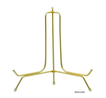 Metal Stand Folding Gold 10 Inch