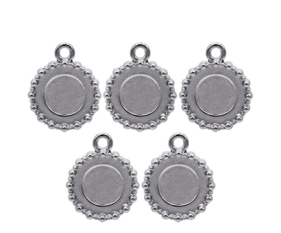 Metal Craft Fitting – Round | 5 Pcs |