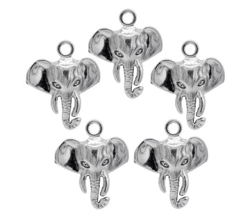 Metal Craft Fitting 5 Pics Elephant Head