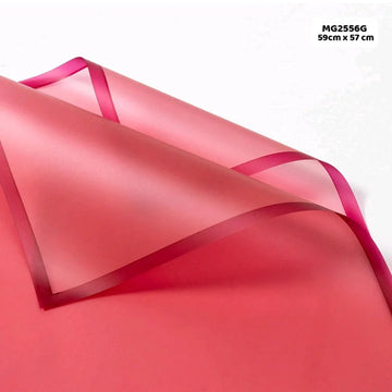 Premium Wrapping Paper Plastic l Pack of 20 Sheet
