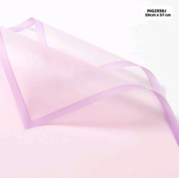 Premium Wrapping Paper Plastic l Pack of 20 Sheet
