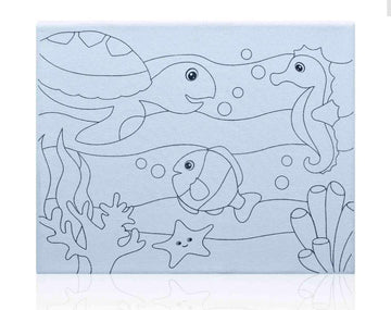 Stretched Canvas Pre Marked 8X10 (1pcs) pack of 1