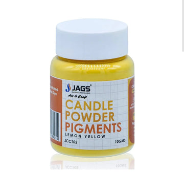 Jags Candle Color 10 Gram Lemon Yellow
