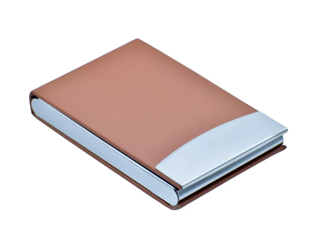 Magnetic Card Holder Brown