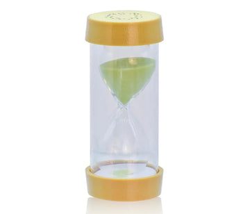 Sand Timer Plastic Round Glass