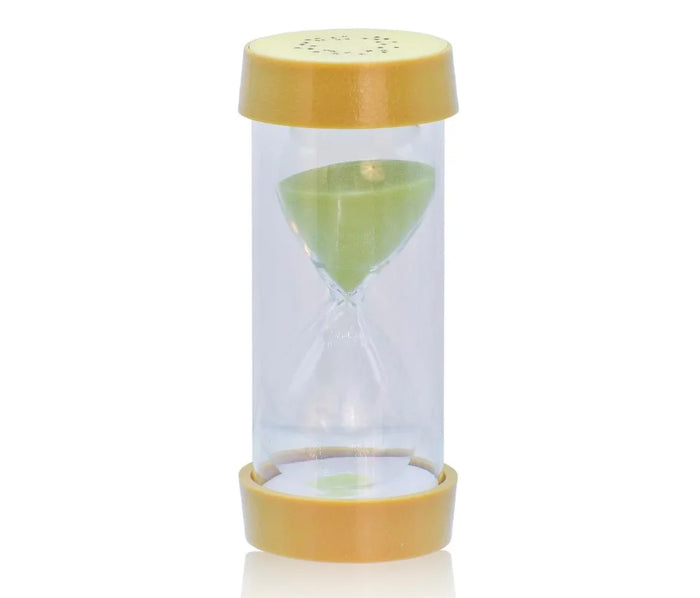 Sand Timer Plastic Round Glass