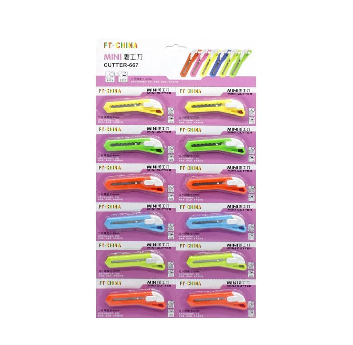 Mini Paper Cutter Set (12pcs) pack of 1