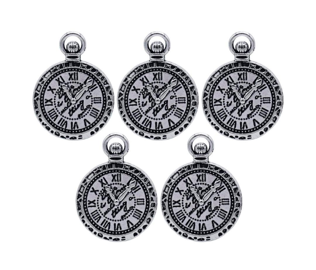Metal Craft Fitting – 5 Pcs Roman Watch Design