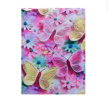 Notebook Fancy Cotton Cover Printed A5