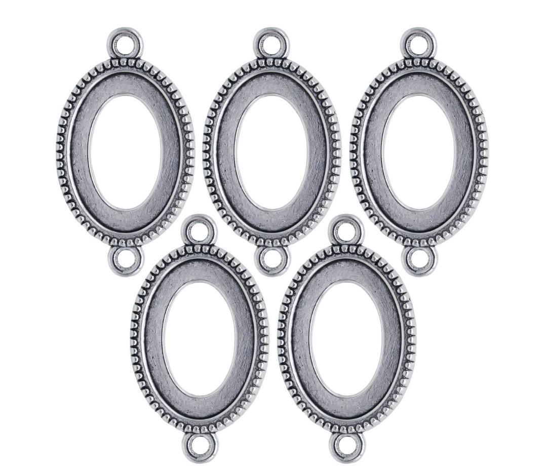 Metal Craft Fitting 5 Pcs Oval MC