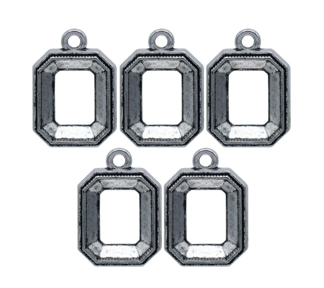 Metal Craft Fitting 5 Pics Rectangle