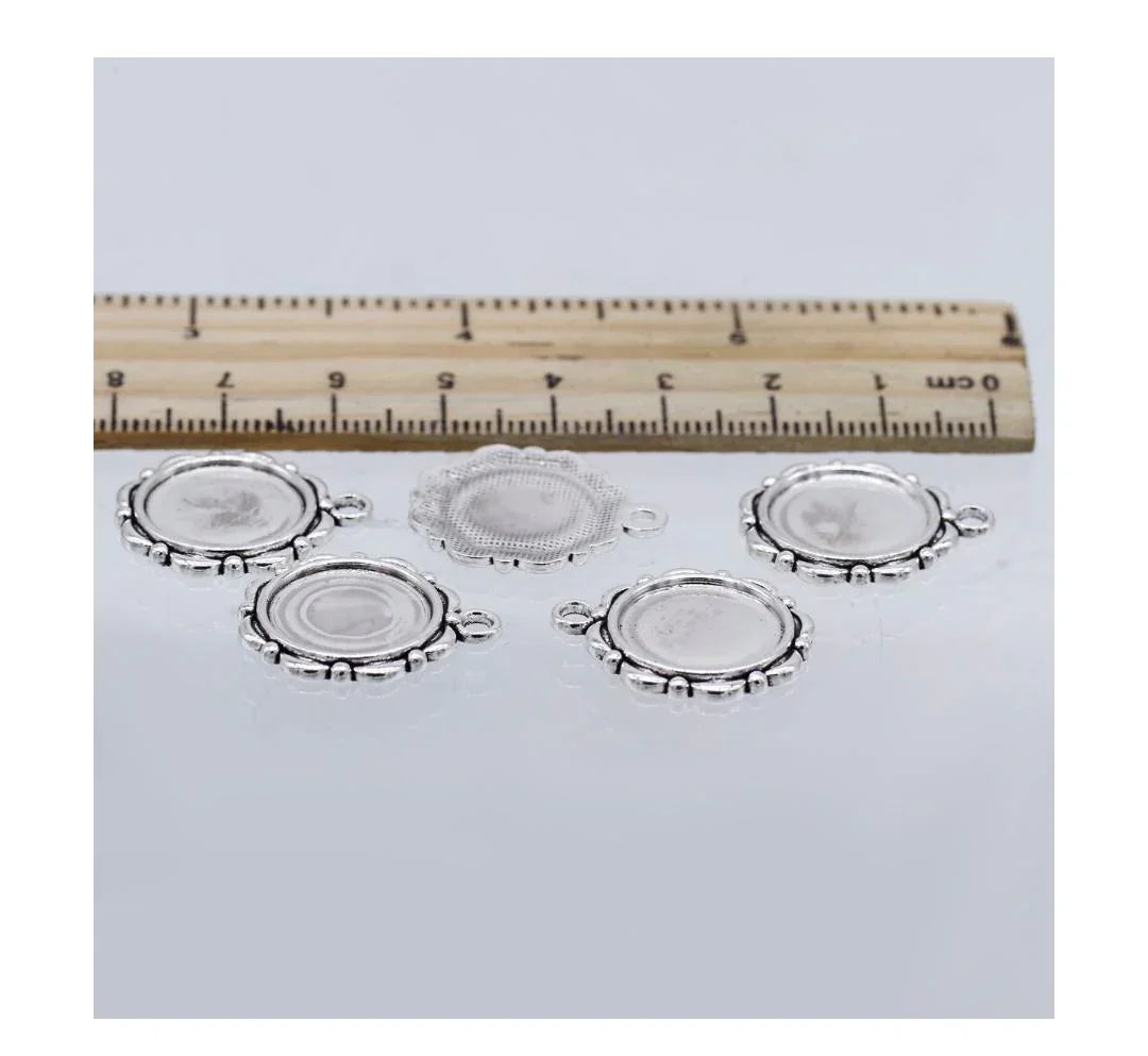Metal Craft Fitting 5 Pcs Round