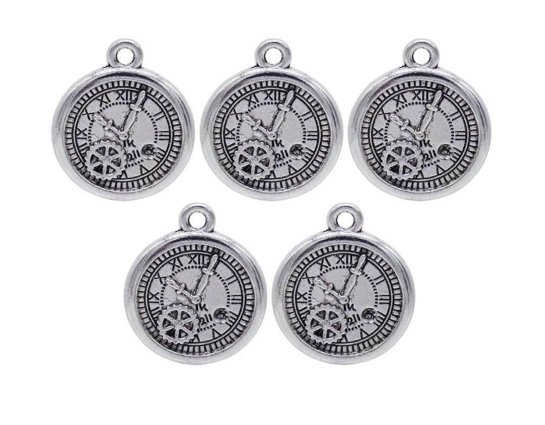 Metal Craft Fitting 5 Pcs Roman Watch