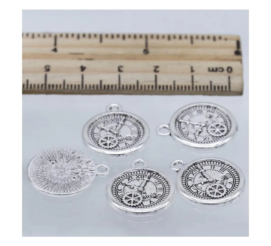 Metal Craft Fitting 5 Pcs Roman Watch