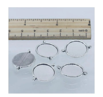 Metal Craft Fitting 5 Pcs Round Double Hole