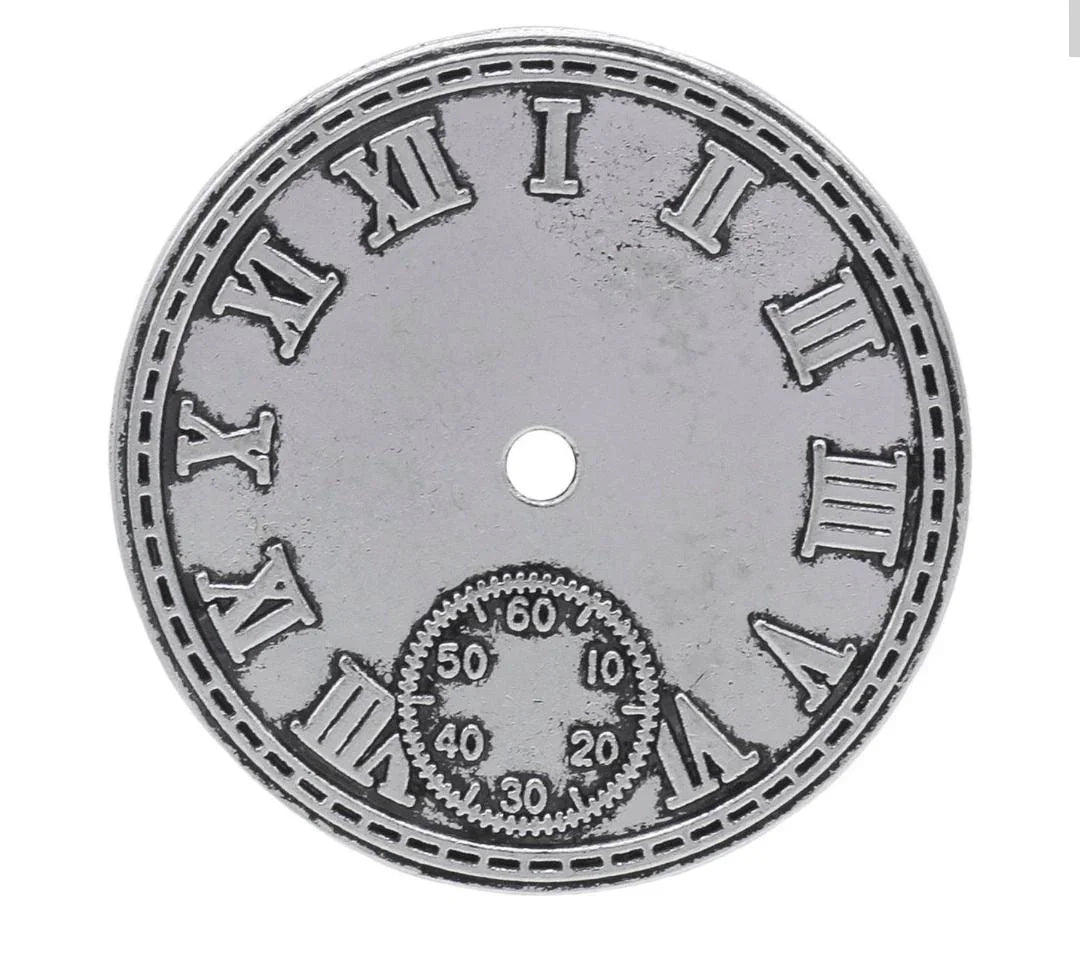 Metal Clock Accent for Crafting Roman Clock Fitting