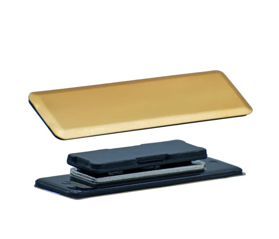 Jags Magnetic Badge 70 × 20 mm – Rose Gold