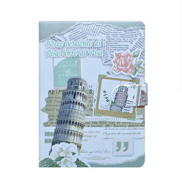 Fancy Printed Vintage Notebook – B6