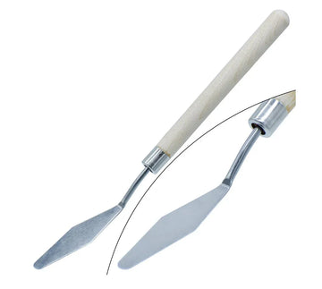 Painting Knife with Wooden Handle (1 Pc)
