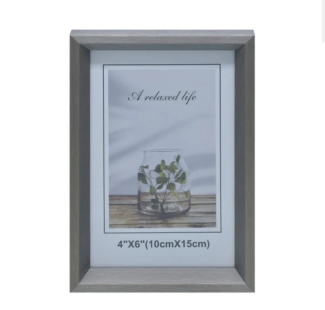 Deep Photo Frame – 4x6 Inch | Elegant Display for Desk & Wall