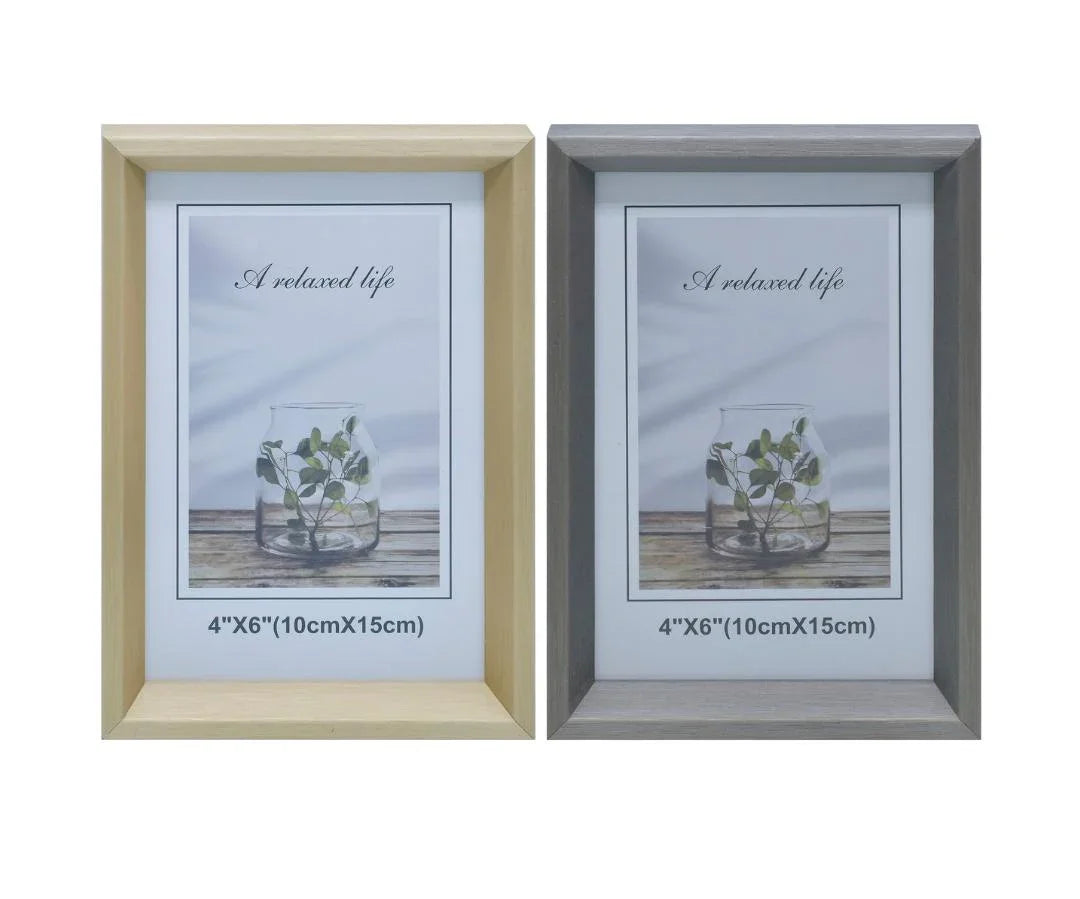 Deep Photo Frame – 4x6 Inch | Elegant Display for Desk & Wall