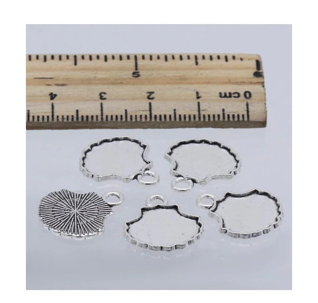 Round Metal Craft Fittings with Double Hole (5 Pcs) | MC-1043 |