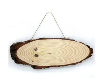 XXL Oval Wooden Plate – 12x30CM | Rustic Serveware & Décor