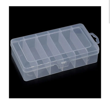 Transparent Plastic Storage Box – Small Organizer Case |