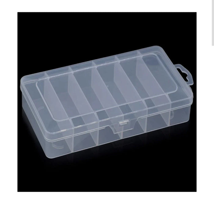 Transparent Plastic Storage Box – Small Organizer Case |