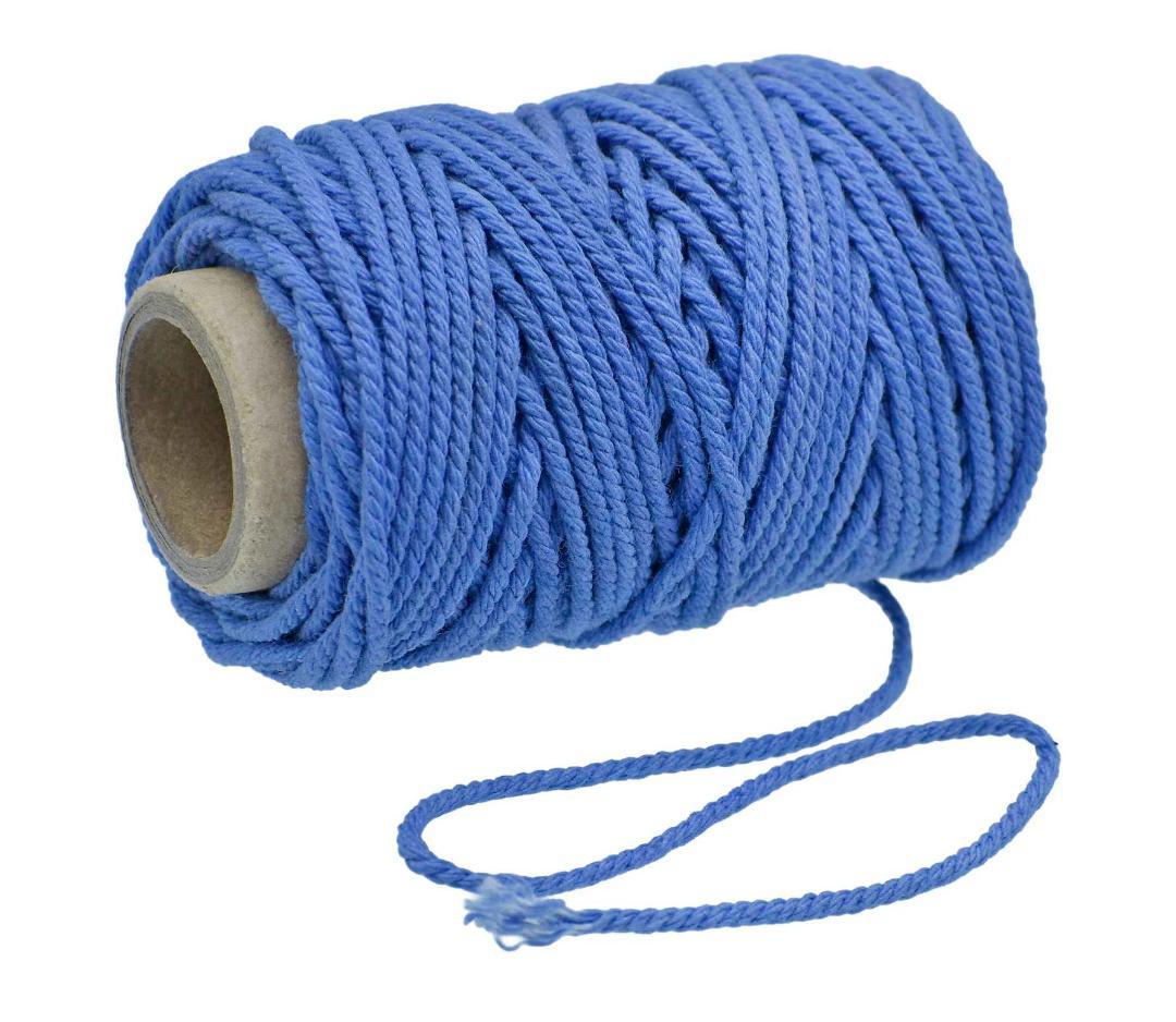 Cotton Colour Thread – Blue 9 Ply | 30g Skein