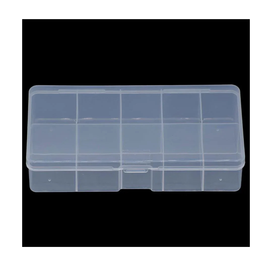 Clear Plastic Storage Box with Grid – JB962-I