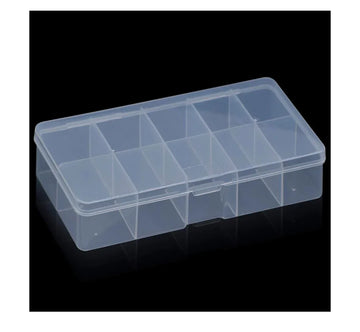 Clear Plastic Storage Box with Grid – JB962-I