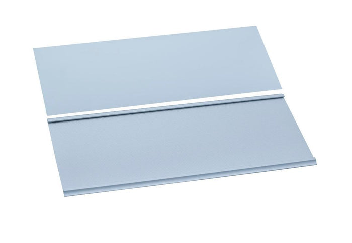 Silver Aluminium Name Plate – 12x28cm Sleek Finish for Office & Home Use