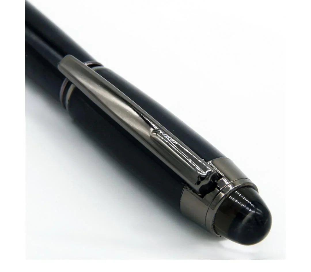Matte Black Roller Pen | 079RPGMGC | Sleek Gunmetal Clip | Smooth Writing
