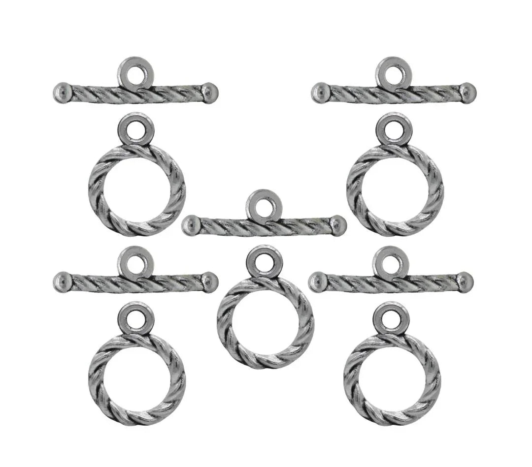 Antique Toggle Clasp Set (5 Pcs) | MC-4073 |