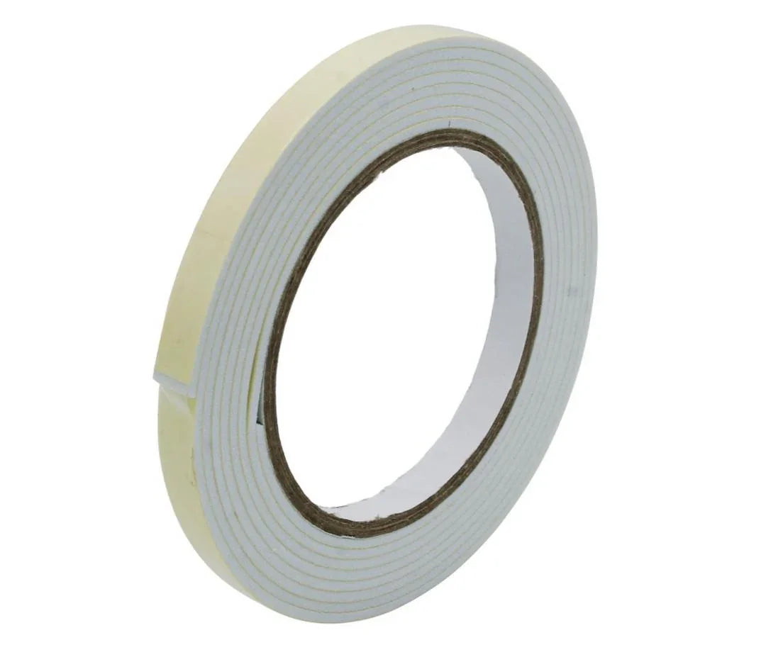 Double‑Sided Foam Tape 12mm × 2.5m – DSFT00