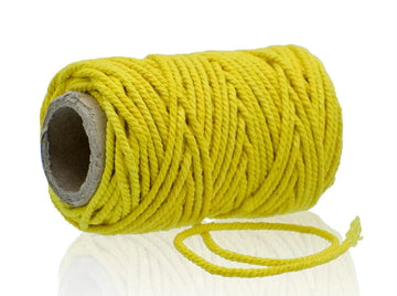 Cotton Colour Thread – Sunny Yellow 9 Ply (30 g) | JCCT10