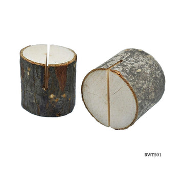 Round Wood Tree Sticks (2 Pcs Pack)