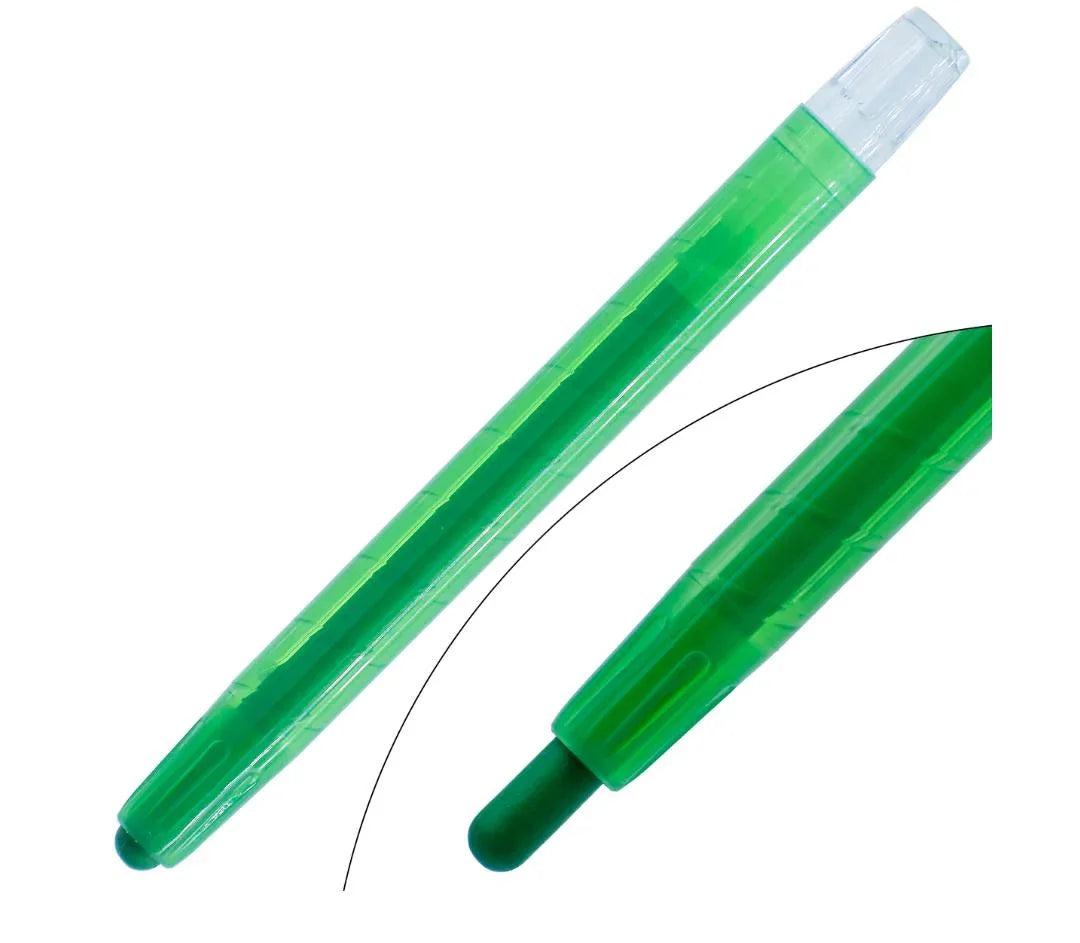 Twist-Up Plastic Crayons – 12 Colours