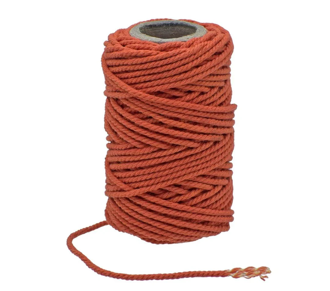 Cotton Colour Thread 9 Ply – Orange – 30g