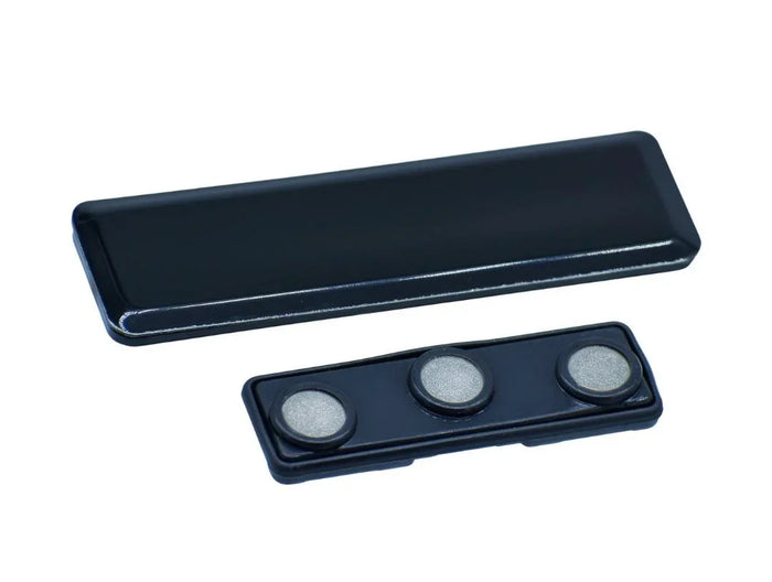 Jags Premium Magnetic Badge – 70×20mm Black – JMB5011BK