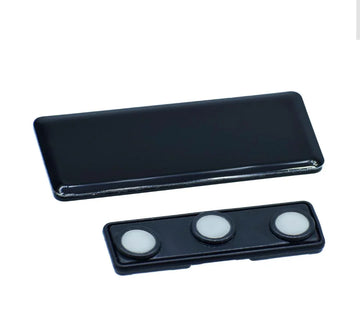 Jags Premium Magnetic Badge – 60×25mm Black – JMB4011BK